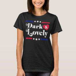 Mörk Och Vacker Svarta Personer Historik Månad Sto T Shirt