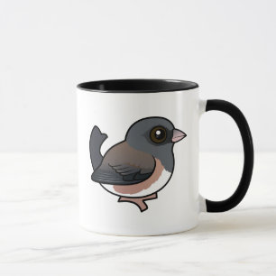 Mörk-ögd Junco (rosa-sidig) Mugg