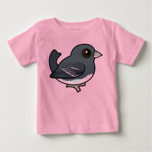 Mörk-ögd Junco (vitvingad) T Shirt