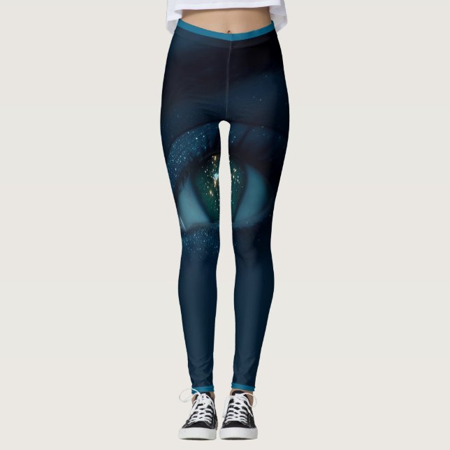 Mörk ögon leggings (Framsida)