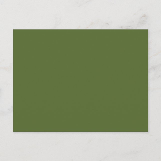 Mörk Olivgrön Bakgrund Vykort (Framsida)