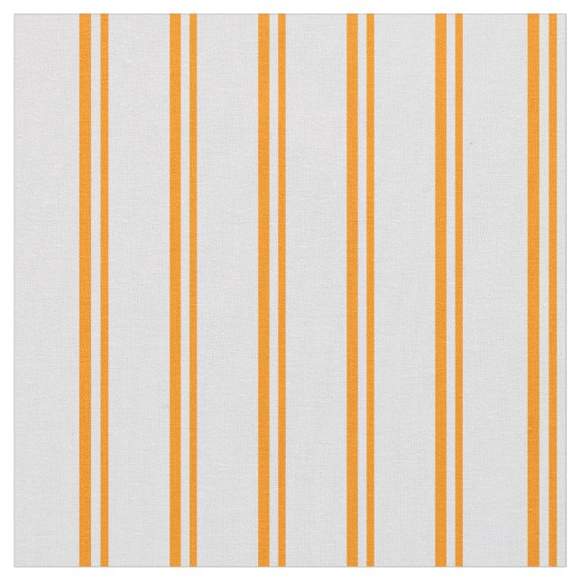 Mörk Orange & Lavender Färgad Rand Mönster Tyg (Närbild)