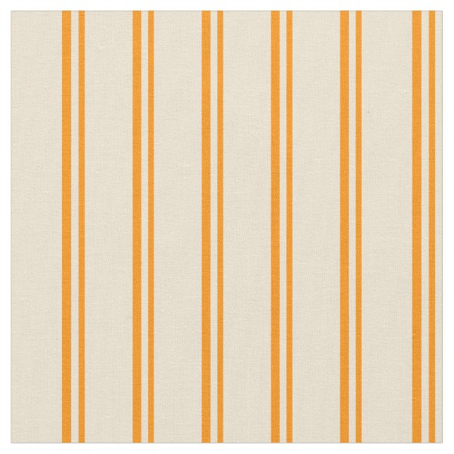 Mörk Orange och beige, utarmade Mönster Tyg (Närbild)