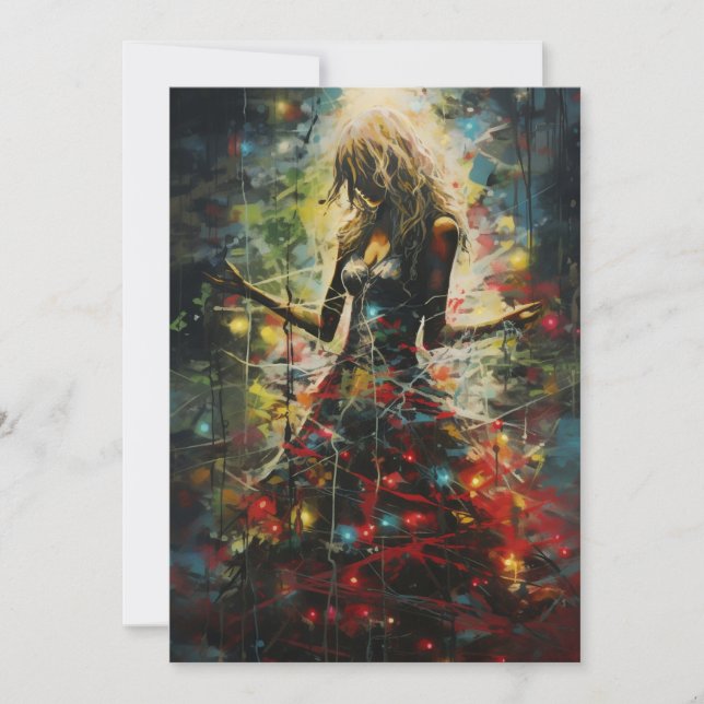 Mörk Ovanliga julkort (Framsida)