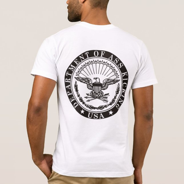 Mörk på ljus "DoAK" T Shirt (Baksida)