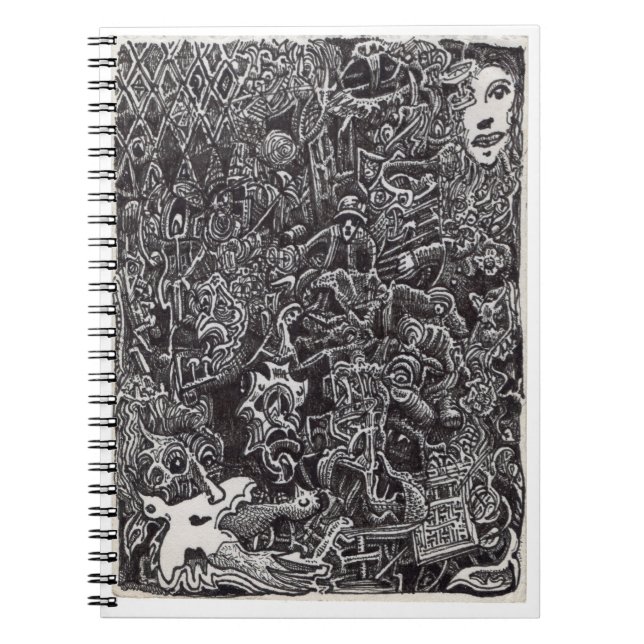 Mörk Passage av Brian Benson Anteckningsbok (Framsidan)