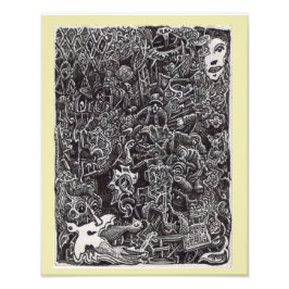 Mörk Passage av Brian Benson Fototryck