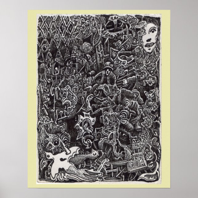 Mörk Passage av Brian Benson Poster (Framsidan)