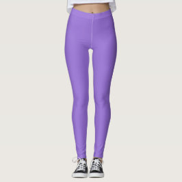 Mörk Pastell Lila Färg Enfärgad Enkel Leggings