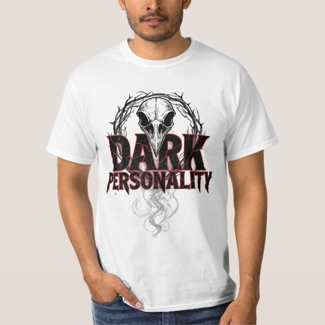 Mörk personlighet t shirt (Framsida)