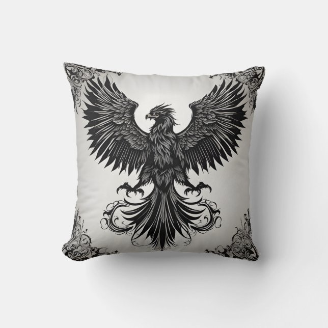 Mörk Phoenix Kudde (Framsida)