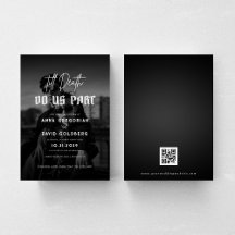 Mörk Photo Gothic tills döden gör oss del Bröllop