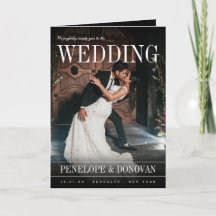 Mörk Photo Magazine QR-kod allt i ett Bröllop