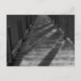 Mörk Pier Postcrad Vykort