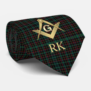 Mörk Play Masonic Monogrammed Neck Tie Slips
