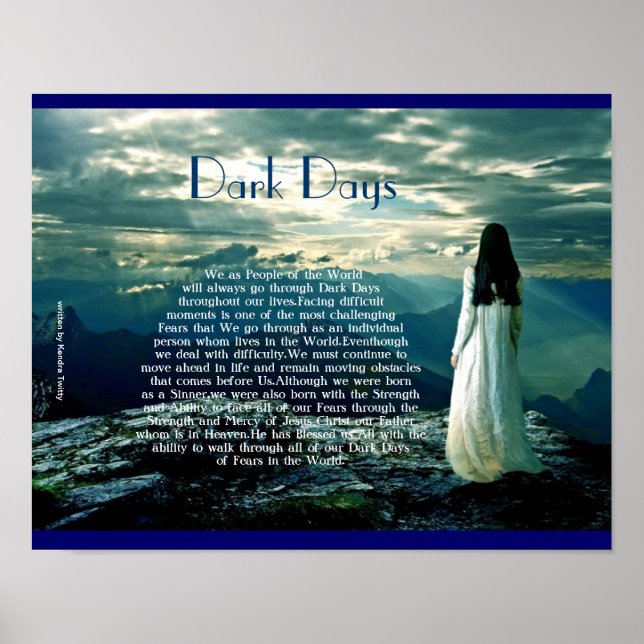 Mörk Poster (Framsidan)