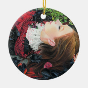 Mörk prinsessan Ornament