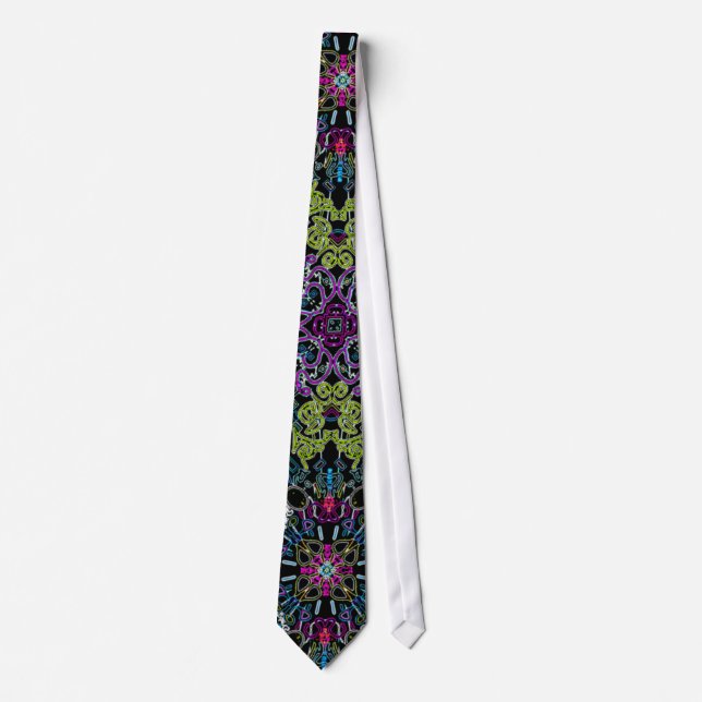 Mörk Psychedelic Tie Slips (Framsida)