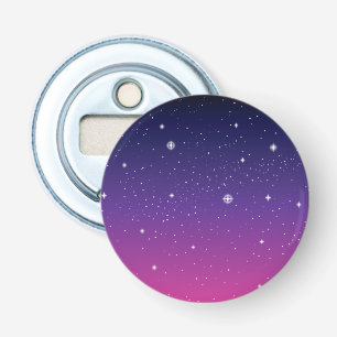 Mörk purpurfärgad himmel för Starry natt Flasköppnare