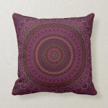Mörk purpurfärgad mandala