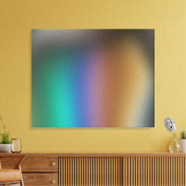 Mörk Rainbow Abstrakt Digital Canvas Art