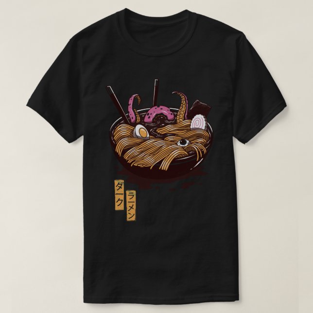 Mörk Ramen T Shirt (Design framsida)