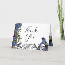 Mörk Raven Lila Ro Gothic Bröllop