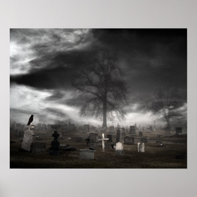 Mörk Raven Poster (Framsidan)