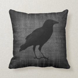 Mörk Ravensgotisk Kudde