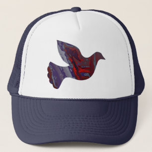 Mörk Reality Dove Silhouette Cap Truckerkeps