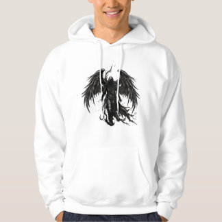 Mörk Reaper Ängel i Huva Robe Hoodie