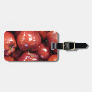 Mörk Red Apples Bagagebricka