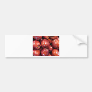 Mörk Red Apples Bildekal
