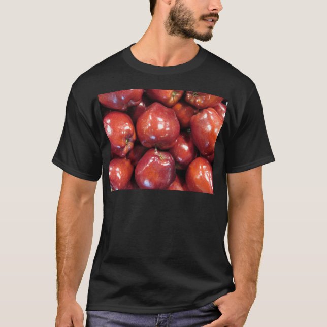 Mörk Red Apples T-shirt (Framsida)