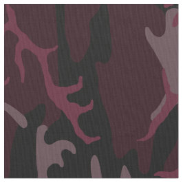 Mörk Red Camo Tyg