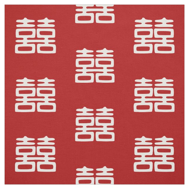 Mörk Red Dubbla Happity - fetma Tyg (Provkarta)