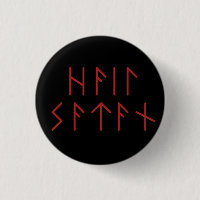 Mörk Red Elder Futhark Hail Satan