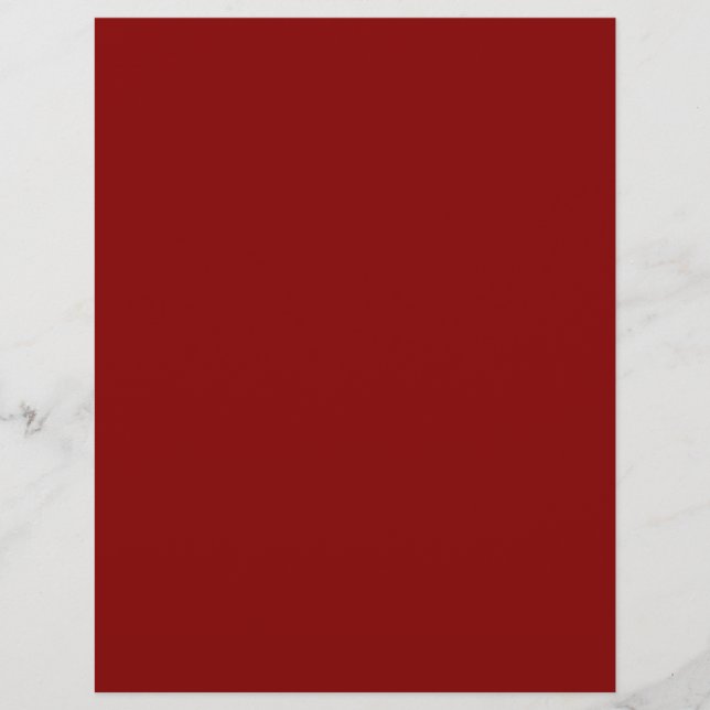  Mörk Red (färg i fast form) Reklamblad (Framsidan)