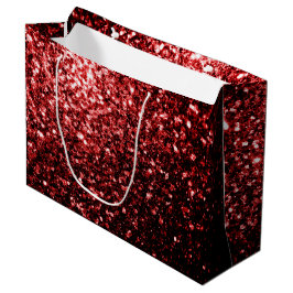 Mörk Red faux Glitter sparkles Glamor