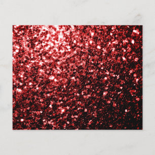 Mörk Red faux Glitter sparkles Glamor Flygblad
