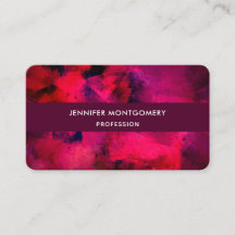 Mörk Red och Lila Bold & Modern Abstrakt