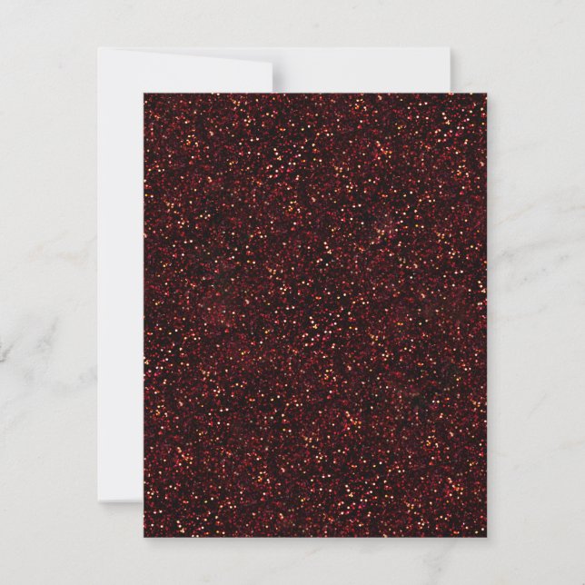 Mörk Red Ruby Glitter (Framsida)