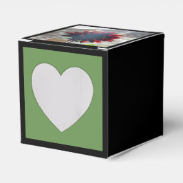 Mörk Red Solros Presentaskar