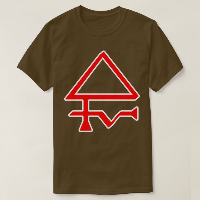 Mörk rent svavel t shirt (Design framsida)