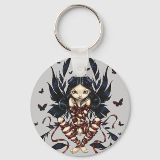 "Mörk Ribbon Fairy"-nyckelkedja Nyckelring