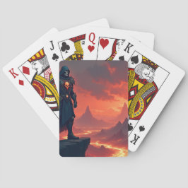 Mörk riddare av låga casinokort