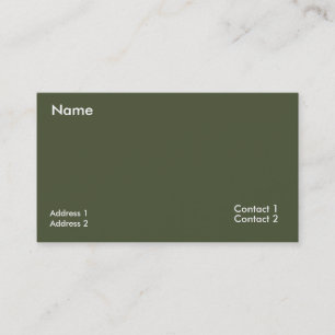 mörk rik grön -QR-kod Visitkort