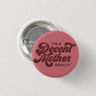 Mörk Ro Rosa Decent Mor Knapp