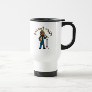 Mörk Rocket Scientist Girl Resemugg