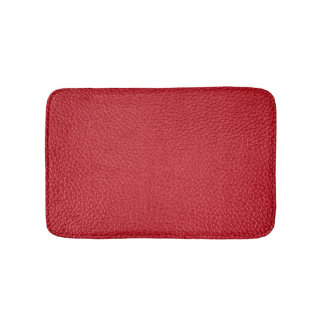 Mörk röd, artificiell blyerettslutning. badrumsmatta